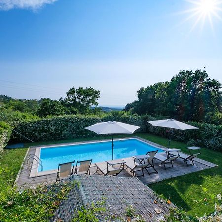 Villa Di Campagna 10 Posti Con Piscina Privata Кастеллина-Мариттима Экстерьер фото