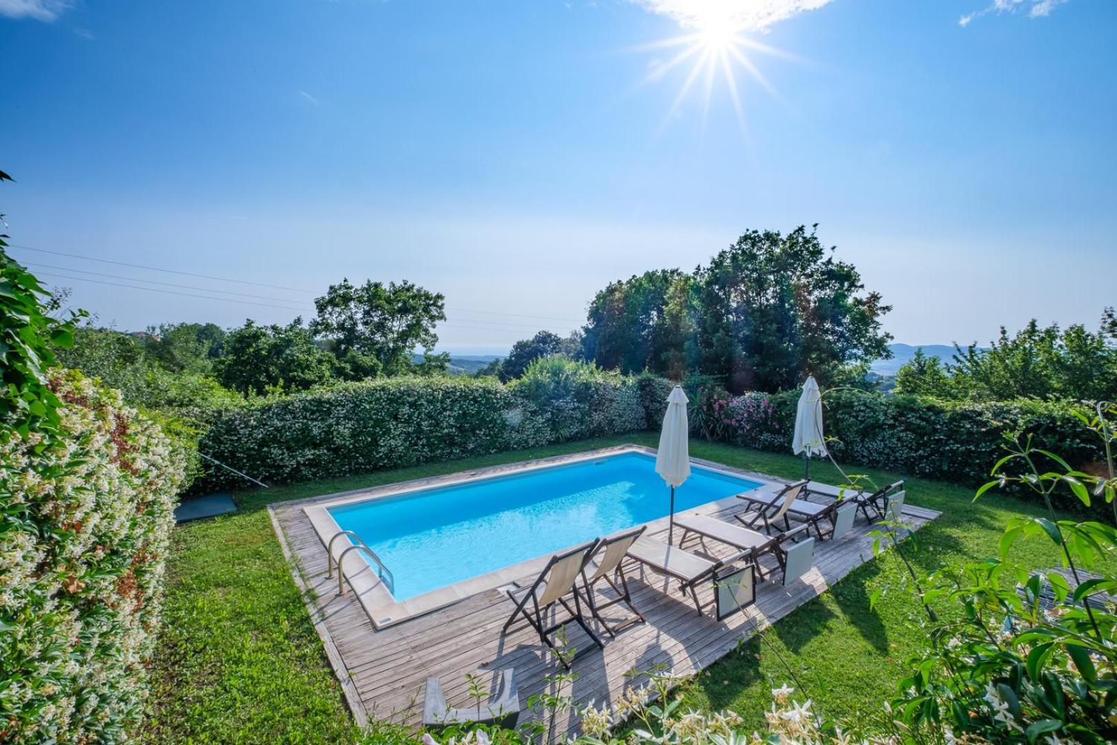 Villa Di Campagna 10 Posti Con Piscina Privata Кастеллина-Мариттима Экстерьер фото
