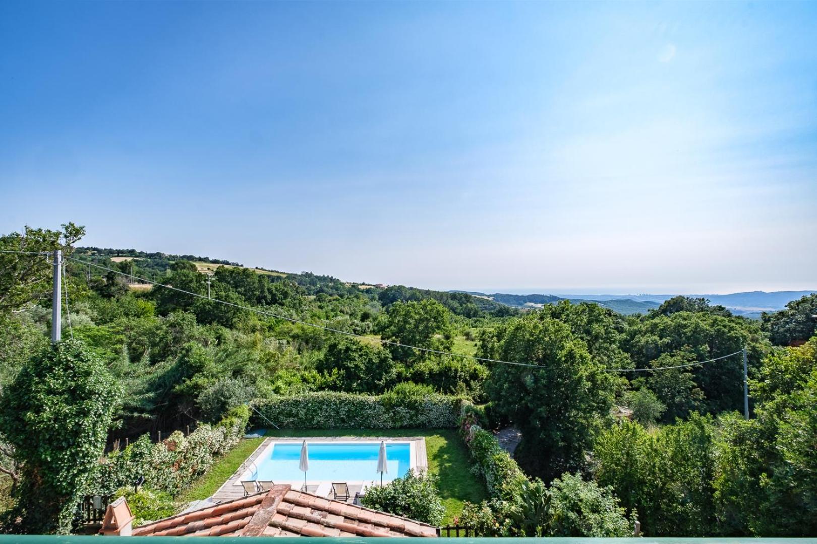 Villa Di Campagna 10 Posti Con Piscina Privata Кастеллина-Мариттима Экстерьер фото